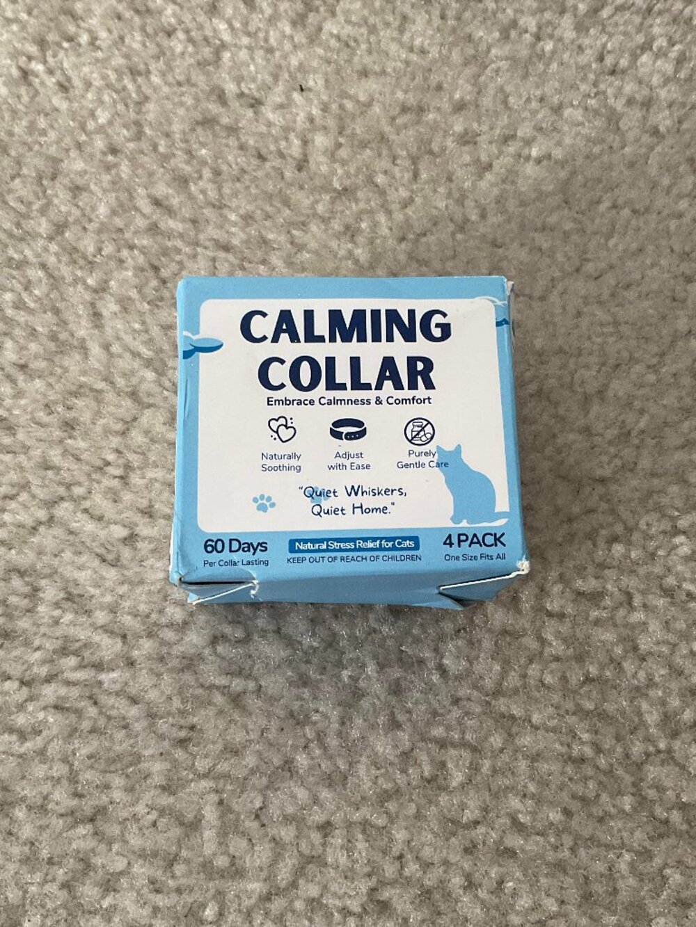 Cat Calming Collar - 4-Pack